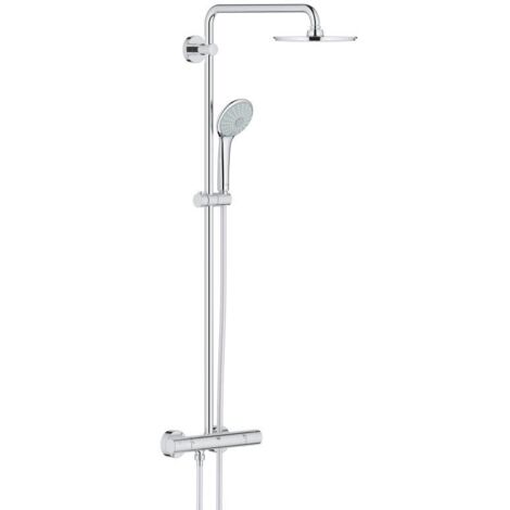 Sistema de ducha Grohe Euphoria con cabezal de ducha metálico