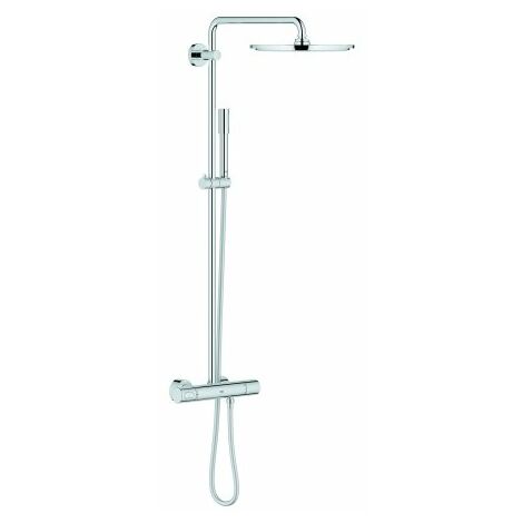 Sistema de ducha Grohe Rainshower con ducha mural metálica Cosmopolitan 310, rociador manual Sena - 27966000