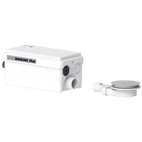 Sistema de elevación SaniShower Flat para conexión a platos de ducha planos, blanco SFA