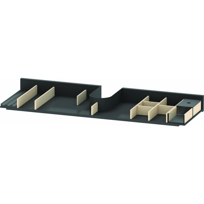 

Sistema de equipamiento Duravit, adecuado para ancho de armario 1220mm, incl. hueco para sifón, para extraíble UV98230, Color (frente/cuerpo): arce