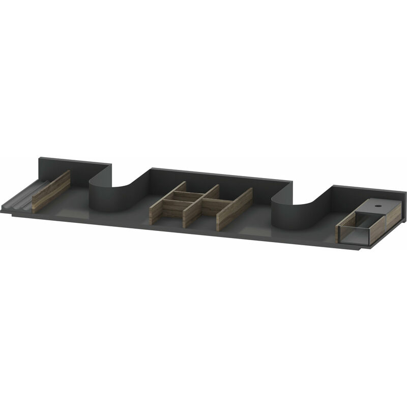 

Sistema de equipamiento Duravit, adecuado para ancho de armario 1290mm, incl. hueco para sifón, para cajón superior, Color (frente/cuerpo): arce