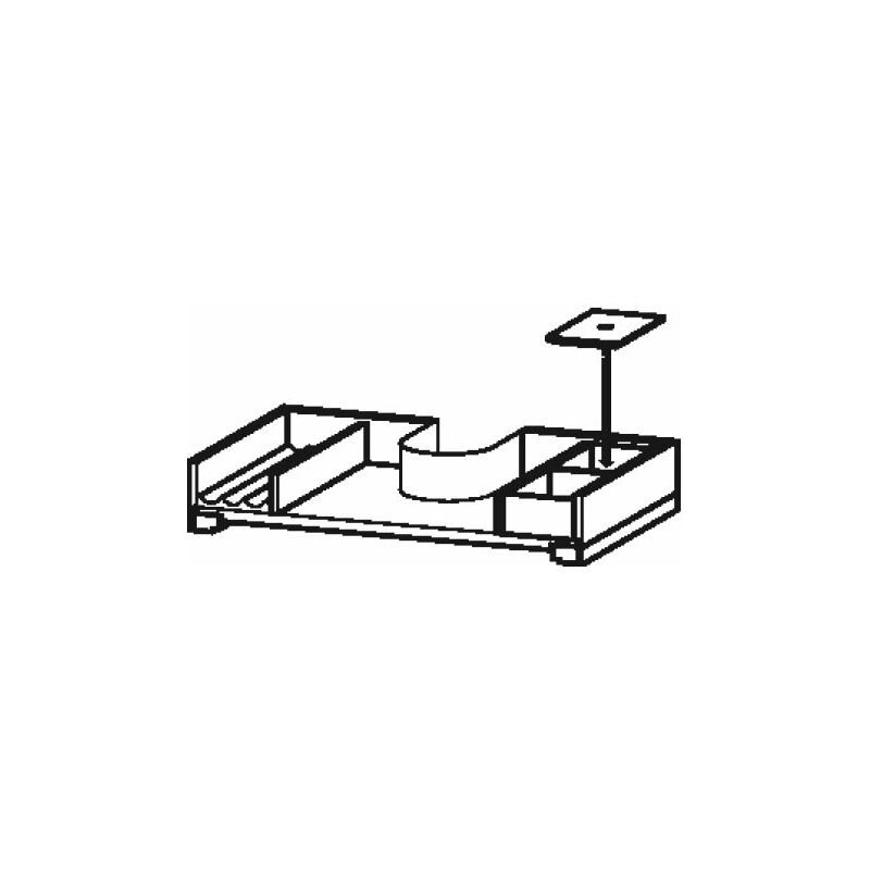 

Sistema de equipamiento Duravit, adecuado para ancho de armario 645mm, incl. recorte de sifón Posición en ambos lados, Color (frente/cuerpo): arce