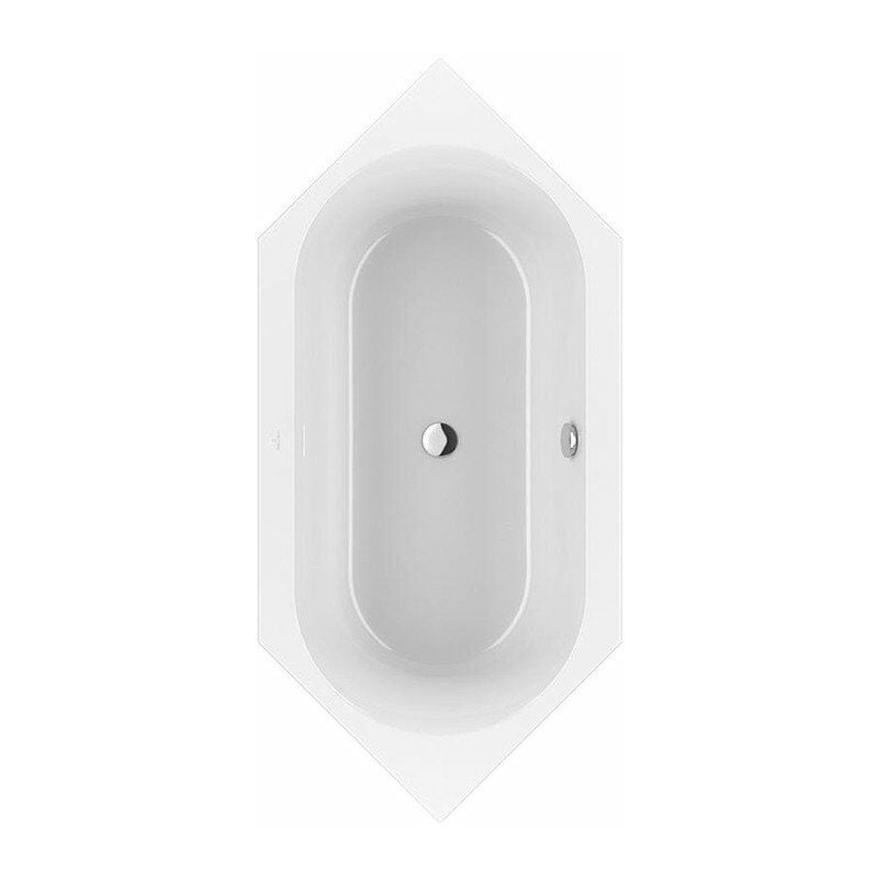 

Villeroy&boch - Sistema de hidromasaje, Loop & Friends, Bañera, UBA199LFO6V, Hexagonal, Acrílico, 1900 x 900 mm, blanco, Special Combipool Invisible