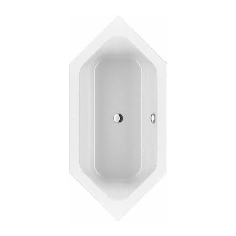 

Villeroy&boch - Sistema de hidromasaje, Loop & Friends, Bañera, UBA199LFS6V, Hexagonal, Acrílico, 1900 x 900 mm, blanco, Airpool Entry (AE),