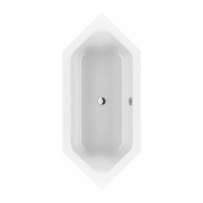 

Villeroy&boch - Sistema de hidromasaje, Loop & Friends, Bañera, UBA205LFS6V, Hexagonal, Acrílico, 2050 x 900 mm, blanco, Hydropool Comfort (HC),