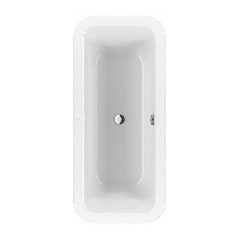 

Villeroy&boch - Sistema de hidromasaje, Loop & Friends, Bath, UBA180LFS7V, Ovalado, Acrílico, 1800 x 800 mm, blanco, Airpool Comfort (AC),