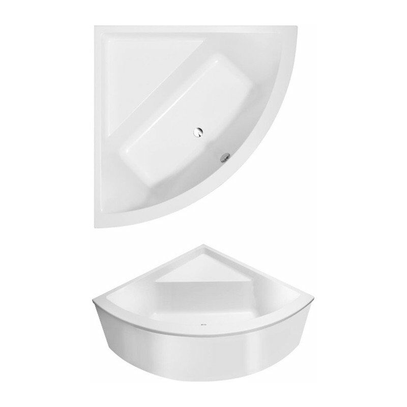 

Villeroy&boch - Sistema de hidromasaje, Metro, Bañera, UBA130SUB3V, Esquina, Acrílico, 1300 x 1300 mm, blanco, Combipool Active especial (AP),