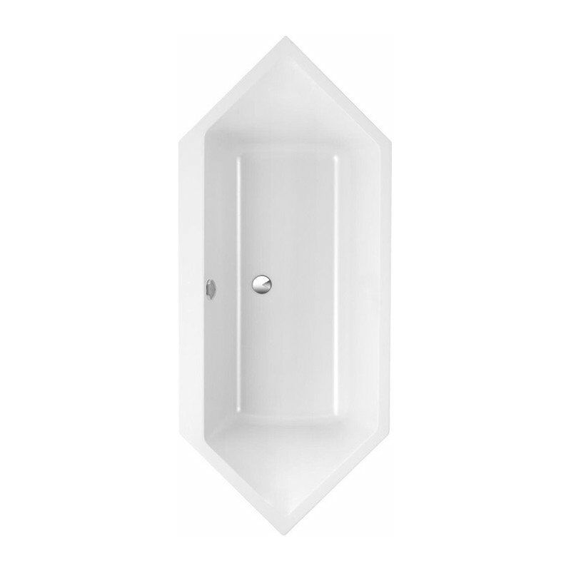 

Villeroy&boch - Sistema de hidromasaje, Metro, Bañera, UBA190SUB6V, Hexagonal, Acrílico, 1900 x 800 mm, blanco, Airpool Comfort (AC),