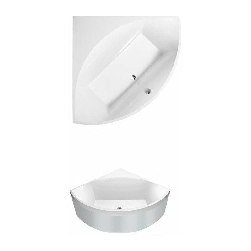 

Villeroy&boch - Sistema de hidromasaje, Squaro, Bañera, UBQ145SQR3V, Angle, Quaryl®, 1450 x 1450 mm, blanco, Airpool Comfort (AC),