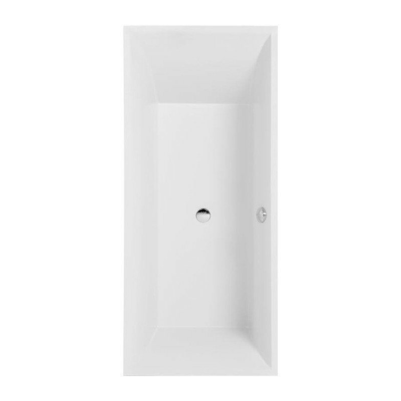 

Villeroy&boch - Sistema de hidromasaje, Squaro, Bañera, UBQ180SQR2V, Rectangular, Quaryl®, 1800 x 800 mm, Star White, Special Combipool Invisible
