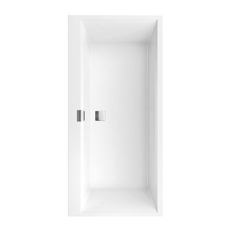 

Villeroy&boch - Sistema de hidromasaje, Squaro Edge 12, Bañera, UBQ160SQE2DV, Rectangular, Quaryl®, 1600 x 750 mm, blanco, Airpool Entry (AE),