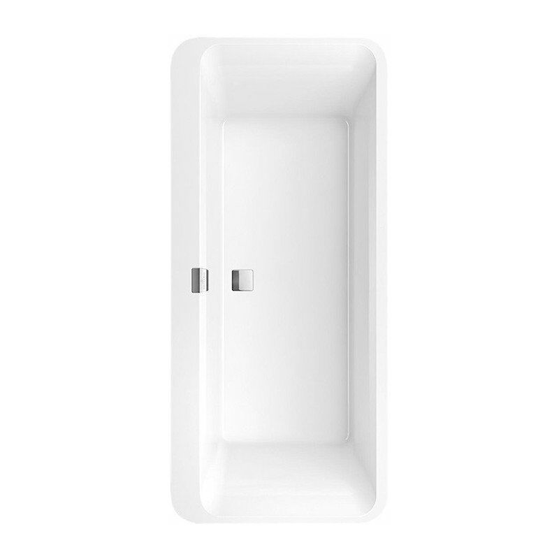 

Sistema de hidromasaje, Squaro Edge 12, Bañera, UBQ180SQE7DV, Oval, Quaryl®, 1800 x 800 mm, Star White, Airpool Entry (AE),