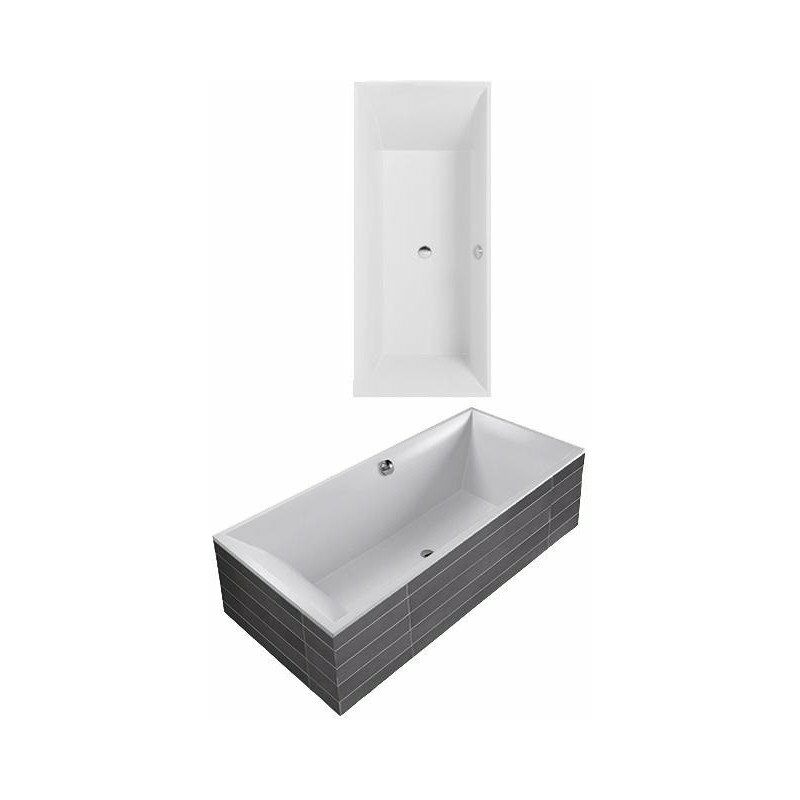 

Villeroy&boch - Sistema de hidromasaje SQUARO Slim Line Airpool Comfort, incl. Tecnología Multiplex Trio posición 2 estrellas blanco