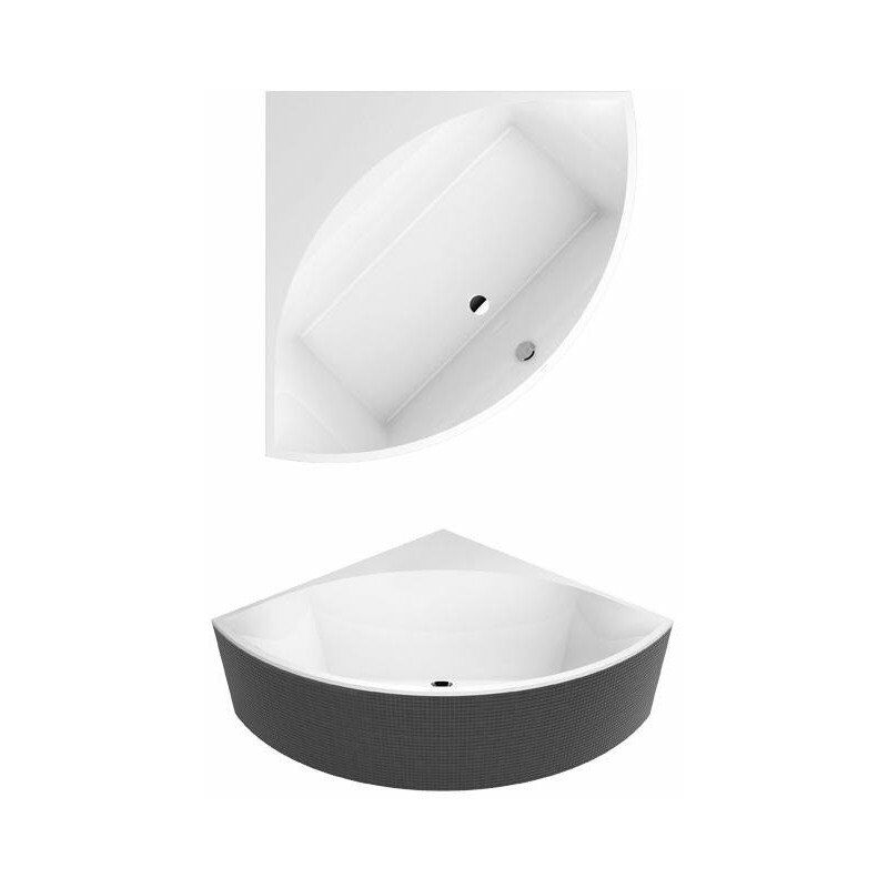 

Villeroy&boch - Sistema de hidromasaje SQUARO Slim Line Airpool Entry, incl. Tecnología Multiplex Trio Posición 1 estrella blanco