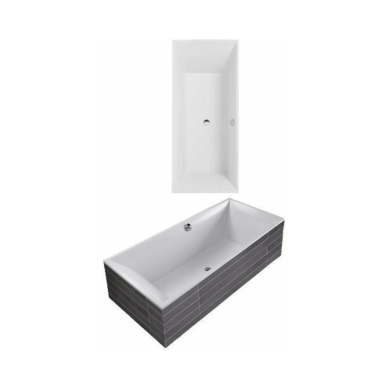

Villeroy&boch - Sistema de hidromasaje SQUARO Slim Line Hydropool Entry technology Posición 1 estrella blanco