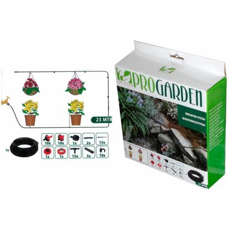 Sistema de microrriego de 71 piezas ProGarden