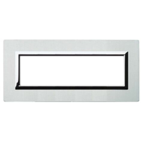 Sistema de placas Ave Vera 44 en aluminio 7 módulos aluminio natural cepillado 44PA7ALS