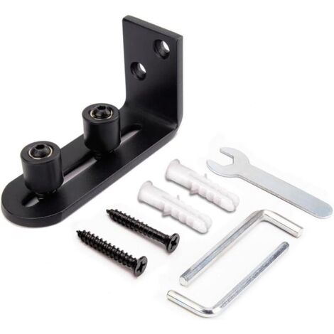 Sistema de puerta corredera - Guías de suelo ajustables - Rodillos guía de suelo - Accesorios para puertas correderas