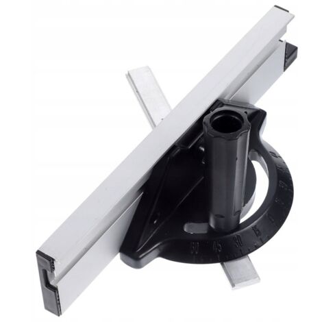 Sistema de rieles guía de aluminio macizo para sierras de mesa