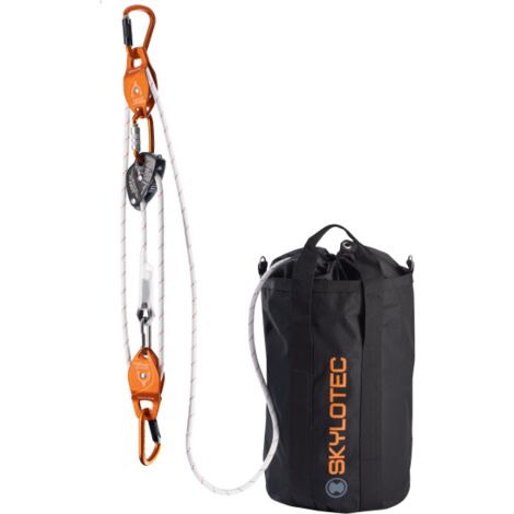 Sistema de transporte autónomo SET DE POLEAS SKYLOTEC 40 m