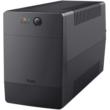 Sistema di Alimentazione SAI TRUST PAXXON 1500VA Offline da 900W con 4 Prese Schuko, Modello 23505