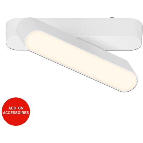 Sistema di binari Briloner Luxtrail, luce LED, orientabile, bianco
