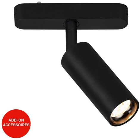 Sistema di binari Briloner Luxtrail, luce LED, orientabile, nero