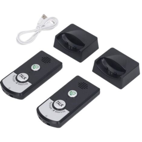 Sistema di comunicazione vocale wireless bidirezionale impermeabile per casa e ufficio, campanello a lunghissimo raggio.