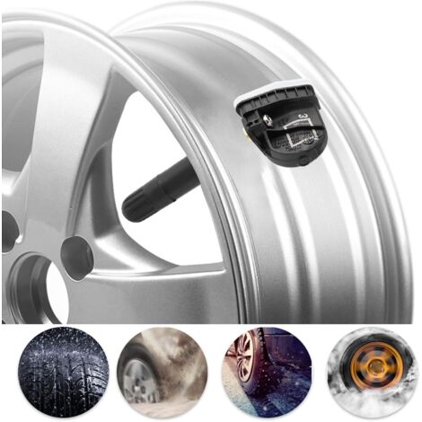 Sistema di monitoraggio dei sensori di pressione dei pneumatici TPMS 4 pezzi