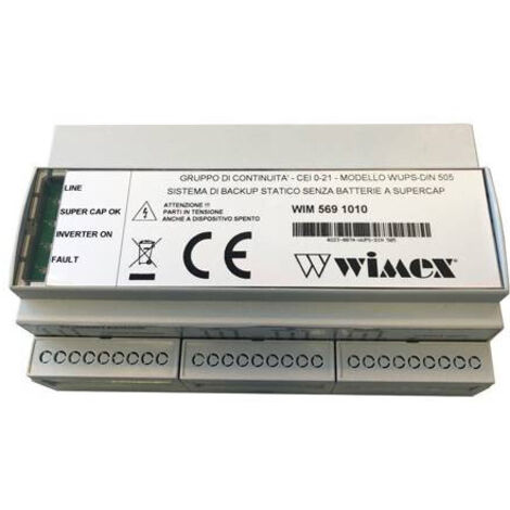 Sistema Di Protezione Interfaccia Wups-Din 505 Borma ( WIMEX cod. 5691010 )