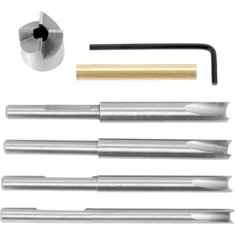 12 Frese In Carburo Di Tungsteno Per Dremel - Doppio Taglio, Gambo 1/8" - Per Legno, Intaglio E Lavorazioni Fai Da Te - Foto 10