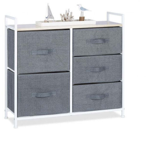 Sistema di scaffali diverse versioni grigio