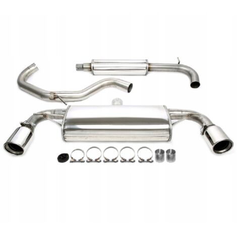 Sistema di scarico sportivo CATBACK PER VW GOLF 7 DAL 2009 AL 2013