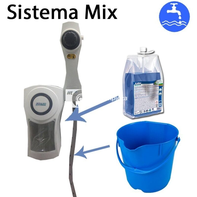 

Sistema dosificación ahorro inteligente MIX para cubo