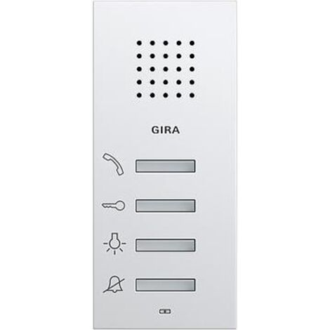 SISTEMA GIRA AP 55 125003 CENTRALE PER CITOFONO CITOFONICO BIANCO LUCIDO
