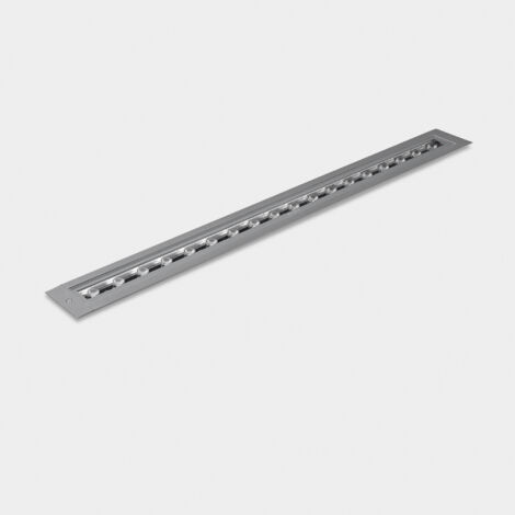 Sistema Lineal IP66-IP67 Convert Recessed DMX LED 50 RGBW DMX Gris para Interior de Techo en Oficina, Sala de Conferencias, Comercio