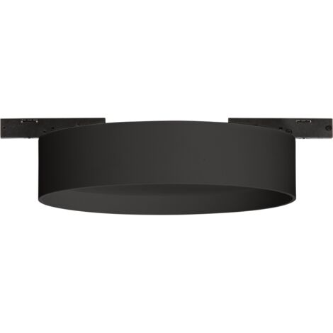 Sistema Lineare Deva Disc 15w Bk Ideal-lux