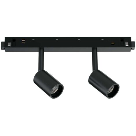 SISTEMA LINEARE EGO TRACK DOUBLE 05W 3000K ON OFF BK
