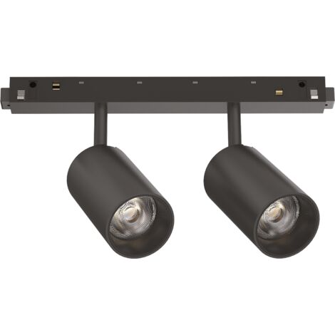Sistema Lineare Ego Track Double 16w 4000k On-off Bk Ideal-lux