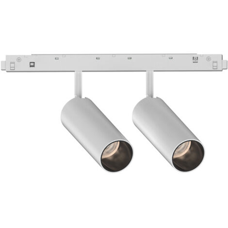 SISTEMA LINEARE EGO TRACK DOUBLE 24W 3000K ON OFF WH