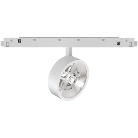SISTEMA LINEARE EGO TRACK FLAT SINGLE 09W 3000K ON OFF WH