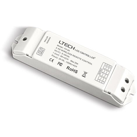 Controlador M-4000 para Tira LED Digital 12VDC (Tarjeta SD 128MB) 5/12/24V  • IluminaShop