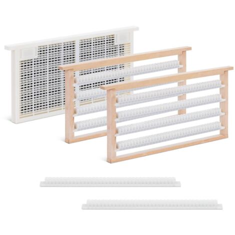 WIESENFIELD Sistema para Cría de Abejas Reina en Set Apícultura Plástico 483 x 232 x 42 mm