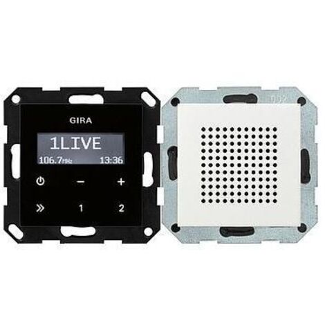 Sistema radio incassato 55 bianco pura lucentezza