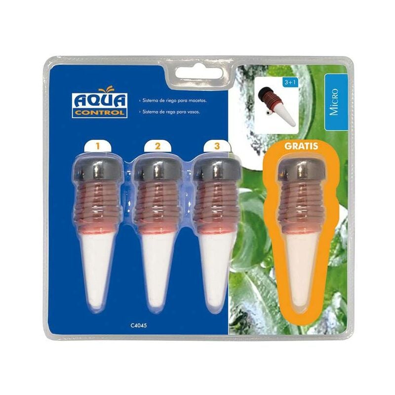 

Cono ceramico riego macetas 3 unidades+1 gratis