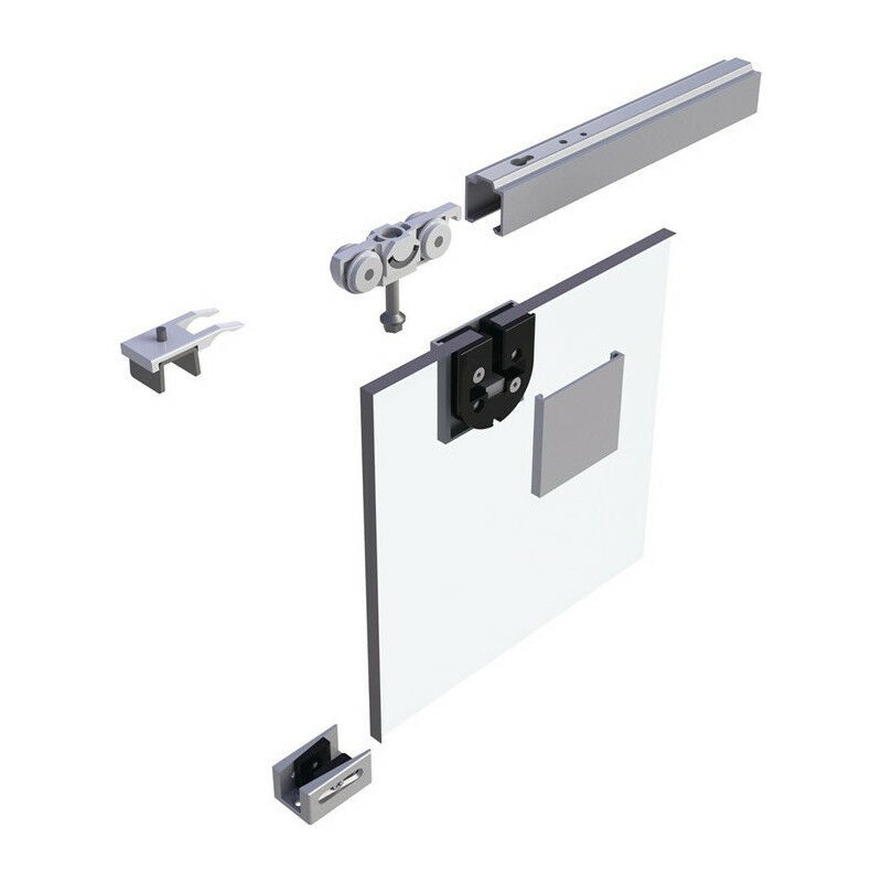 Sistema scorrevole 73 80kg 1700mm EV1 anodizzato