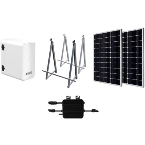 Sistema solare da balcone Könner & Söhnen KS SBS800-SET4, 2x430 W