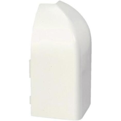 SISTEMA SU BATTISCOPA ANGOLO ESTERNO 75082 BIANCO