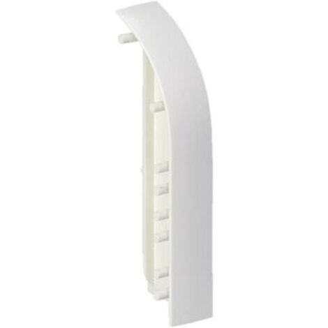 SISTEMA SU BATTISCOPA TERMINALE DESTRO 75085 BIANCO