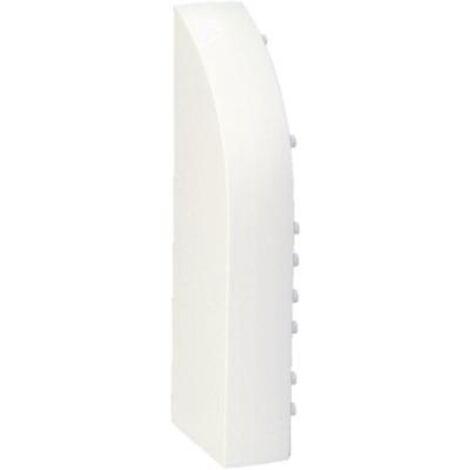 SISTEMA SU BATTISCOPA TERMINALE SINISTRO 75084 BIANCO